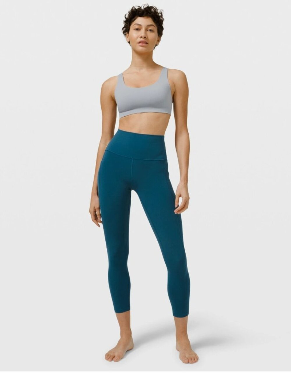 Lululemon Align High Rise Blue-Green Teal Leggings size 10
